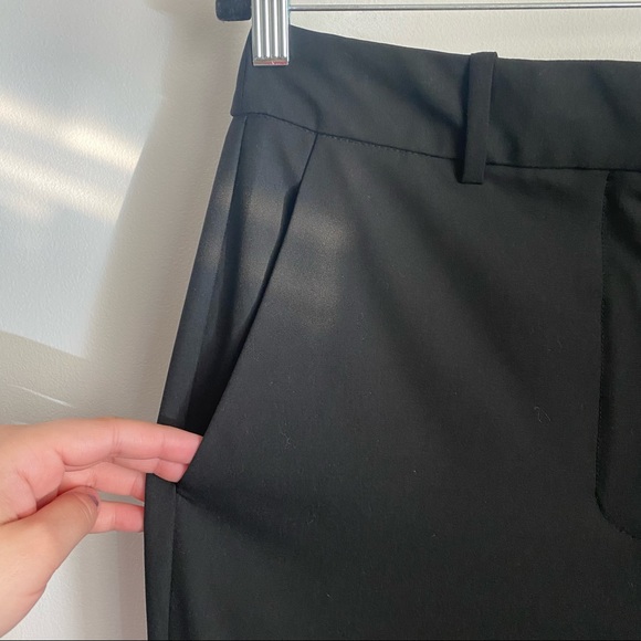 Babaton Meta Pant Black High-Waisted Long Straight Trousers 10 - Picture 6 of 9